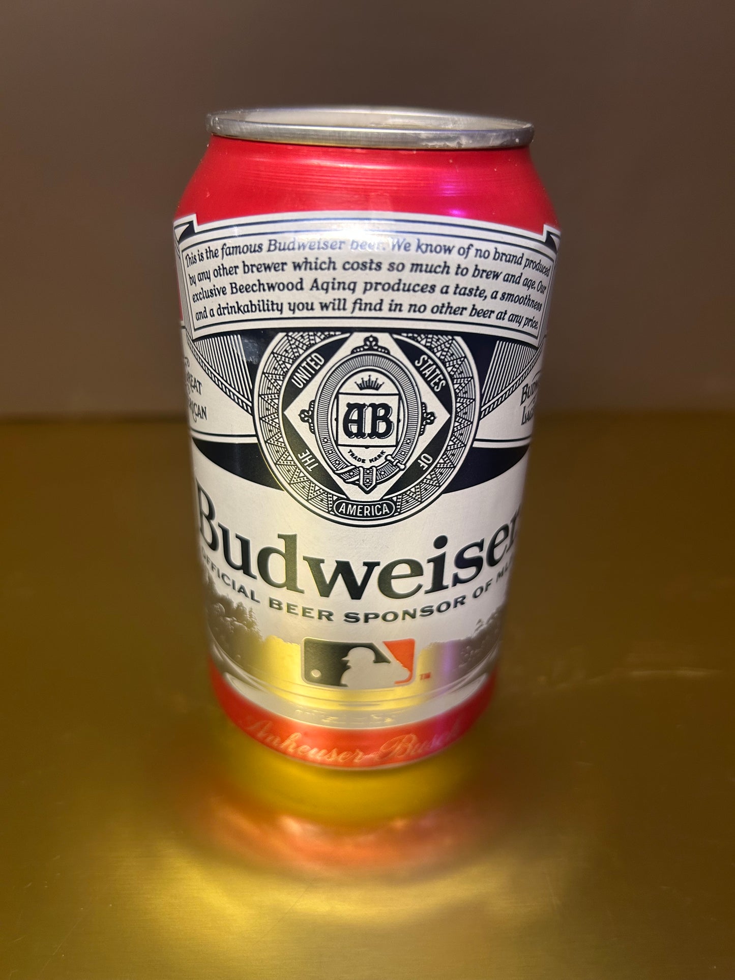 Budweiser MLB Candle