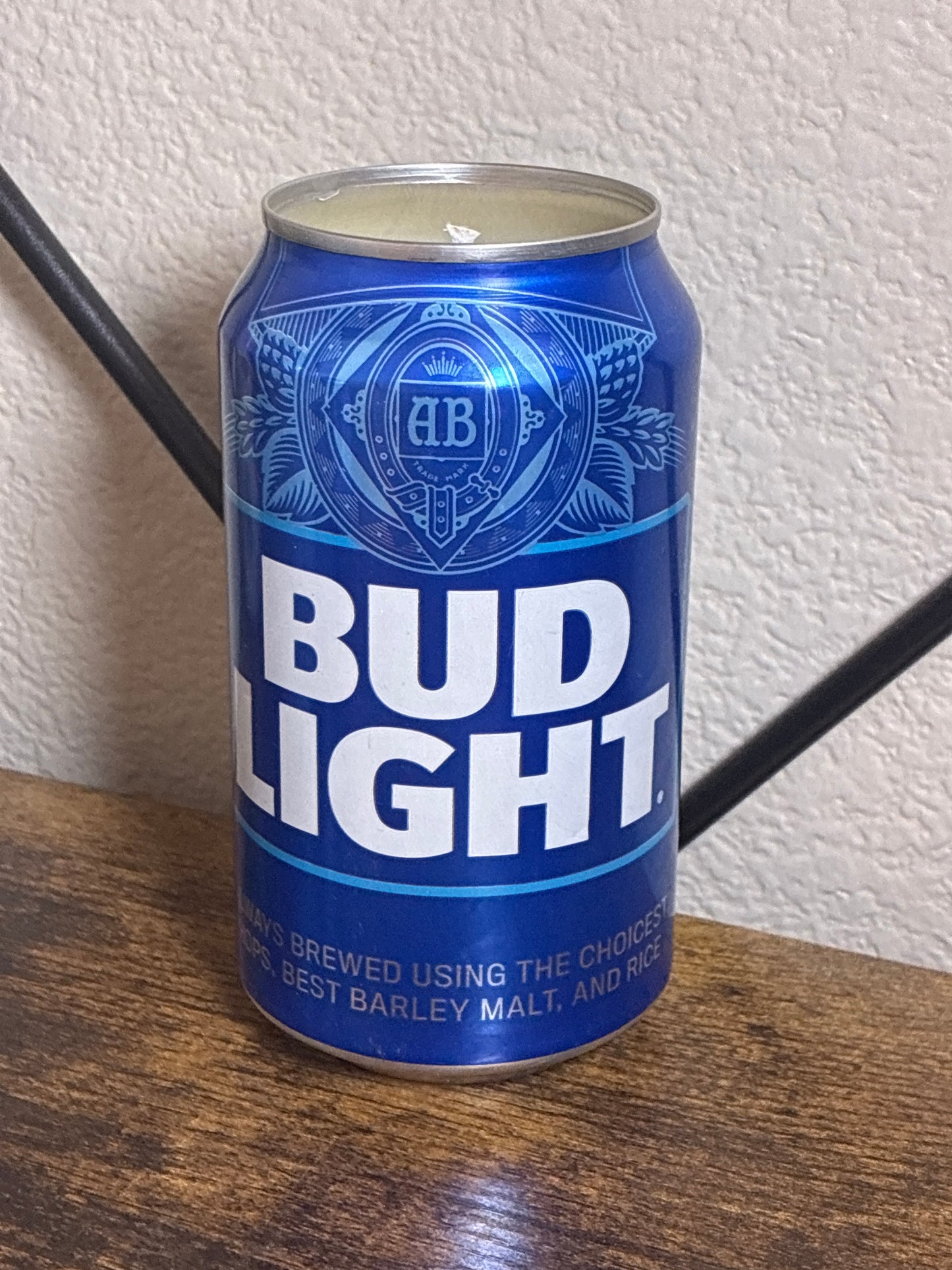 Bud Light Candle