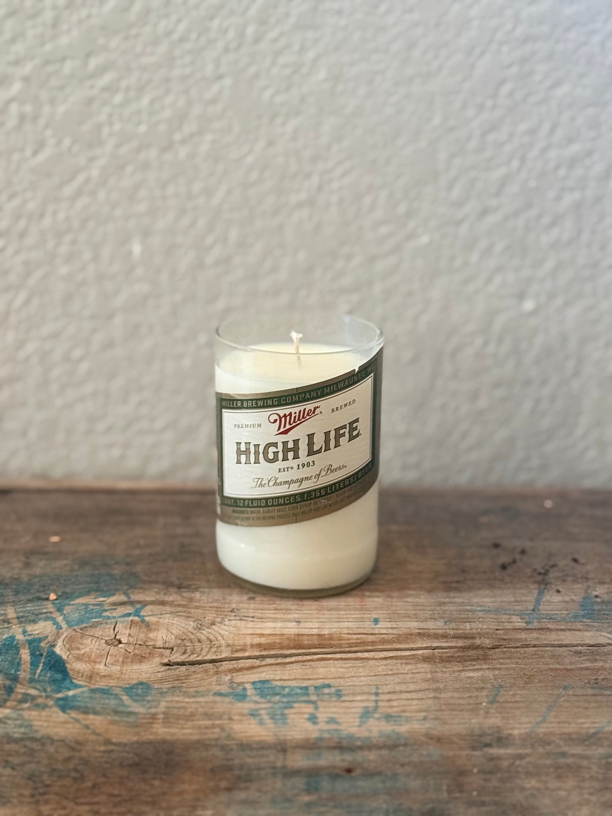 Miller High Life Candle