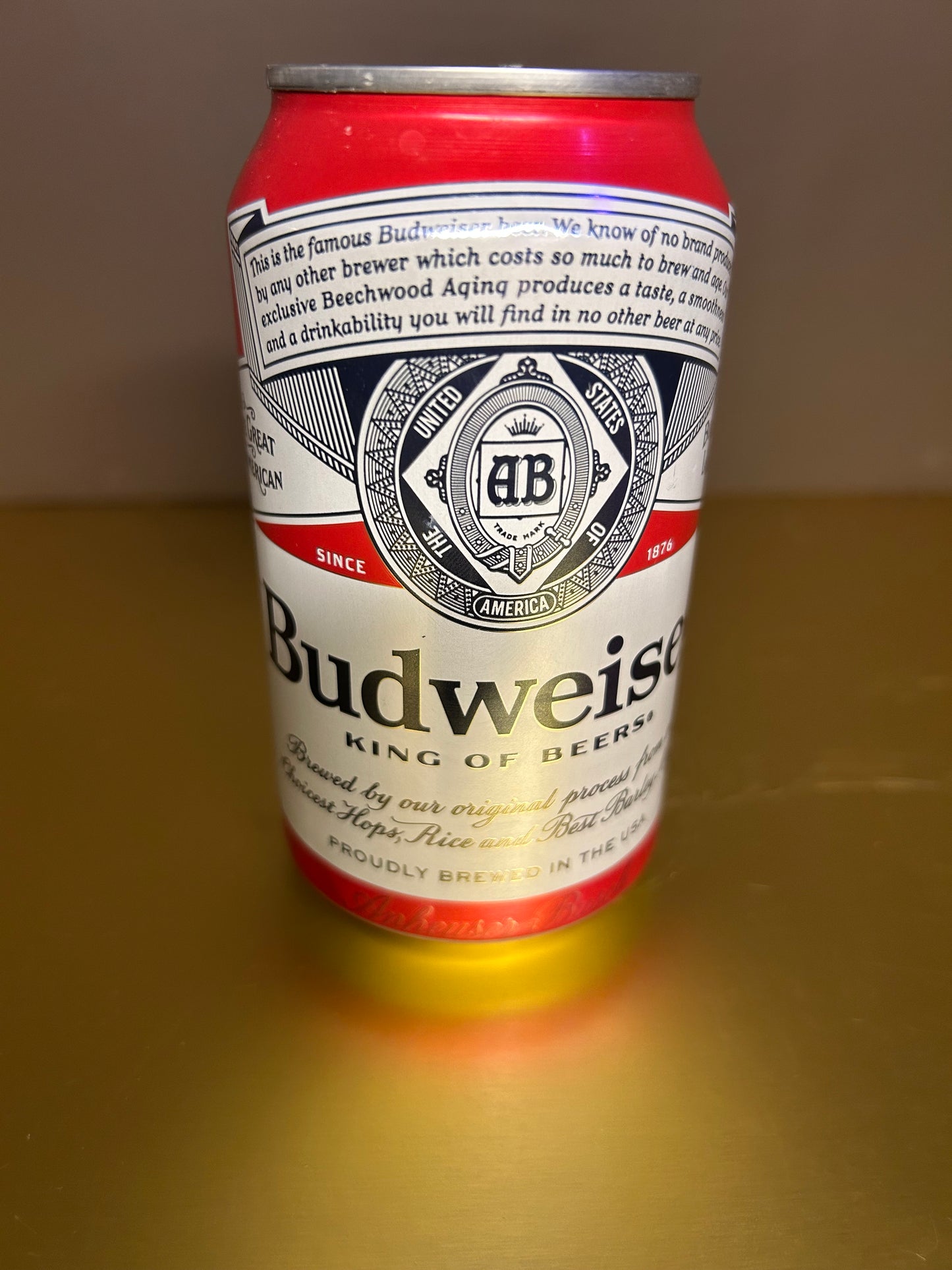 Budweiser Candle