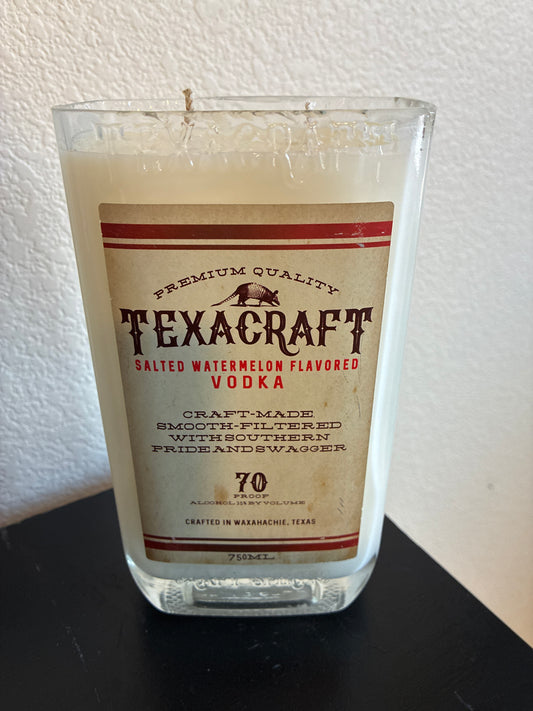 Texas Craft Watermelon Vodka Candle