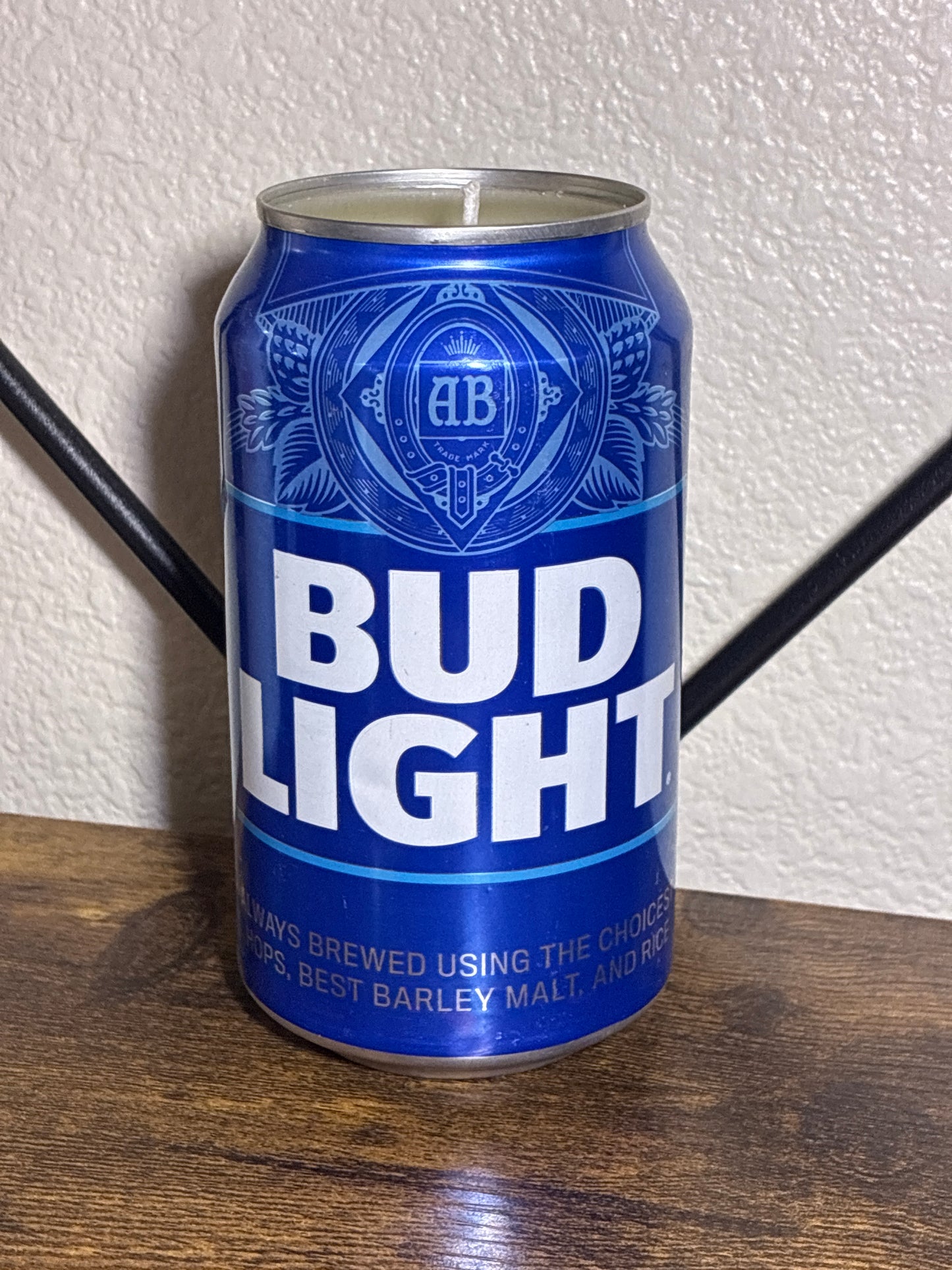 Bud Light Candle