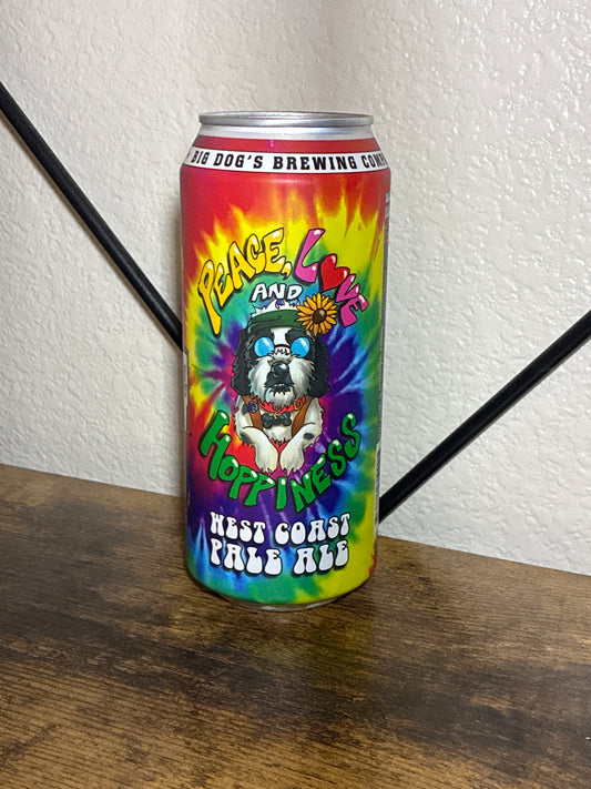 Peace,Love , and Hoppiness Candle