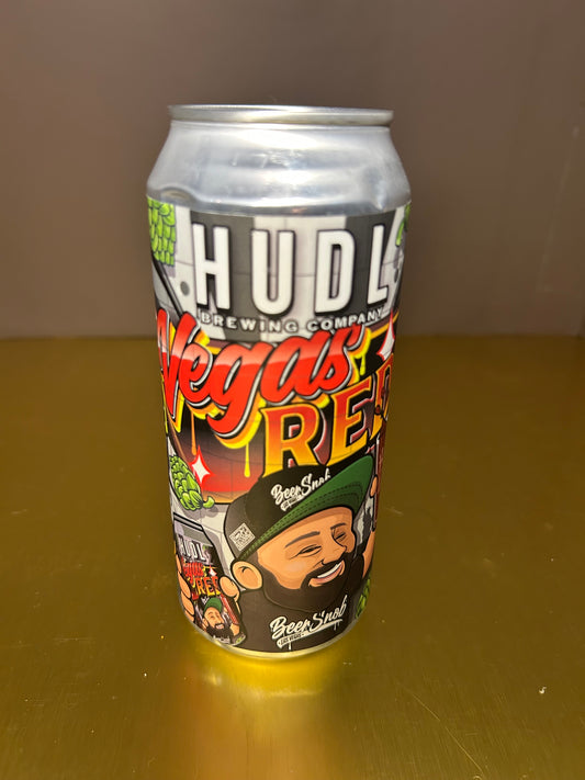 Hudl Vegas Red Beer Snob Candle