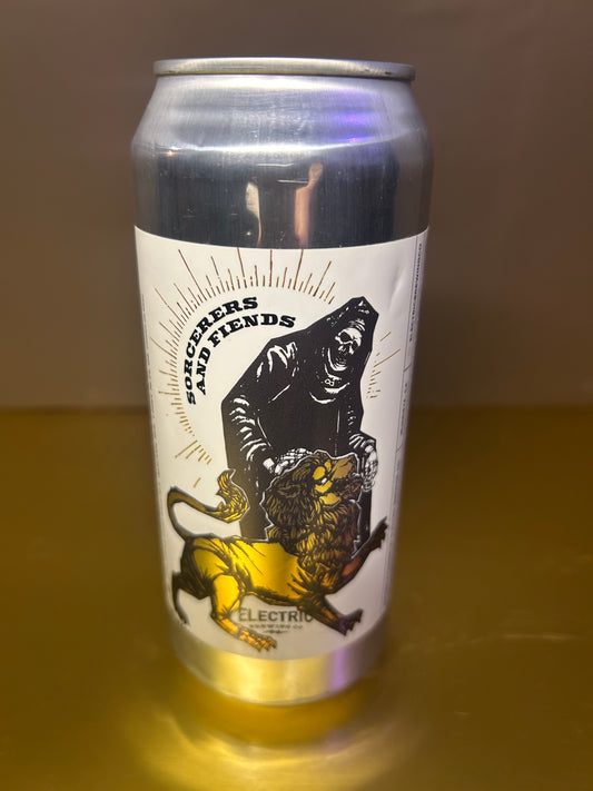Electric Sorcerers and Fiends Candle