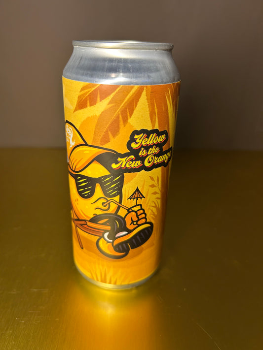 Yellow Is the New Orange Candle