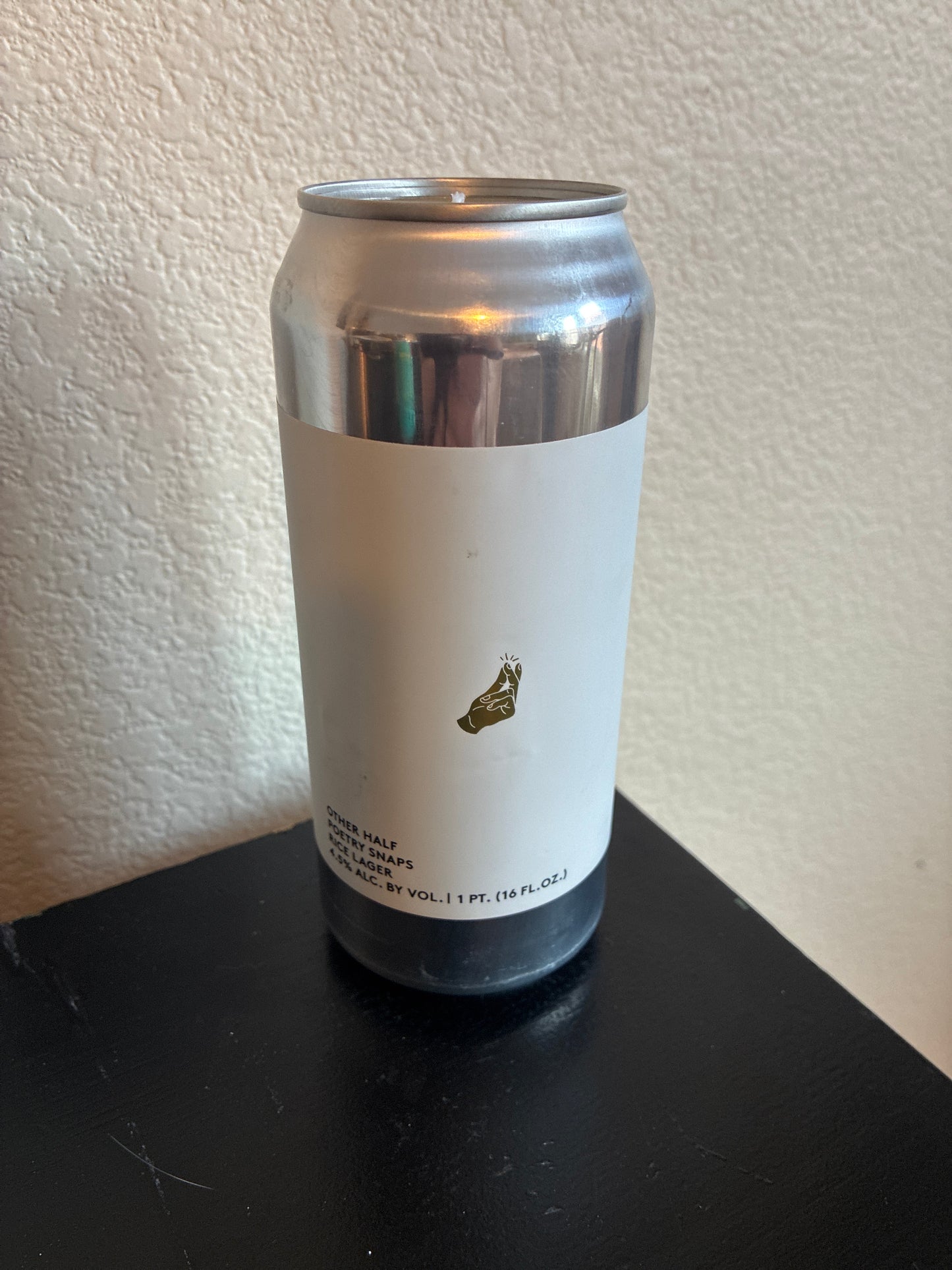 Poetry Snaps Candle