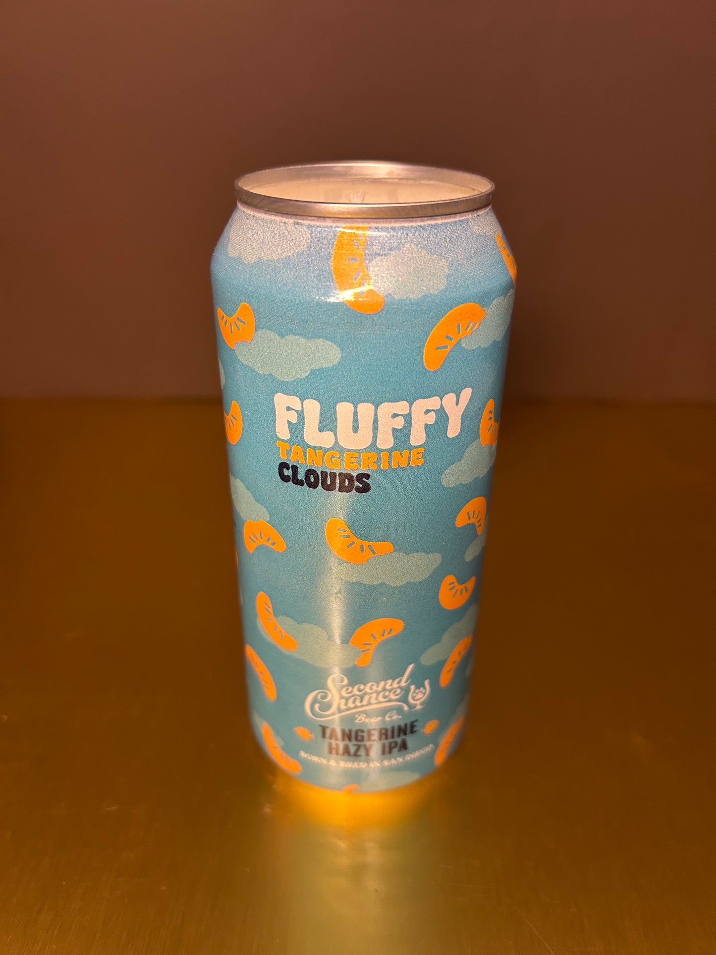 Fluffy Tangerine Clouds Candle