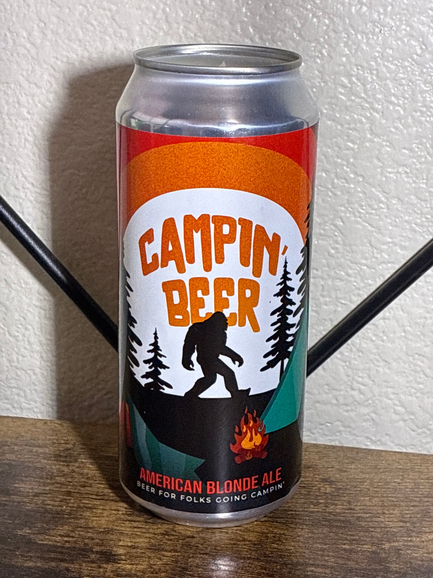 Campin’ Beer Candle