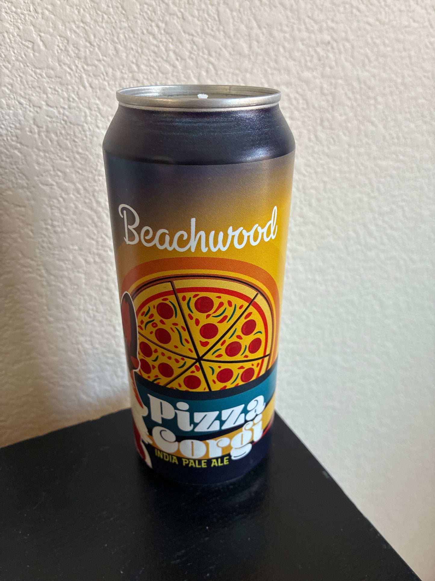 Pizza Corgi Candle