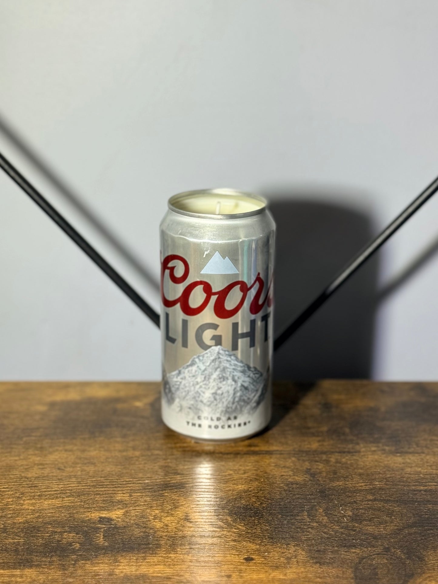 Coors Light Candle