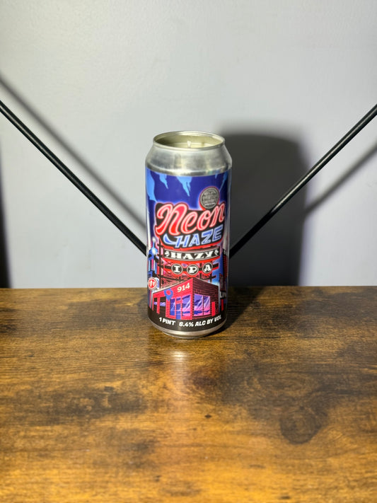 Neon Haze Candle